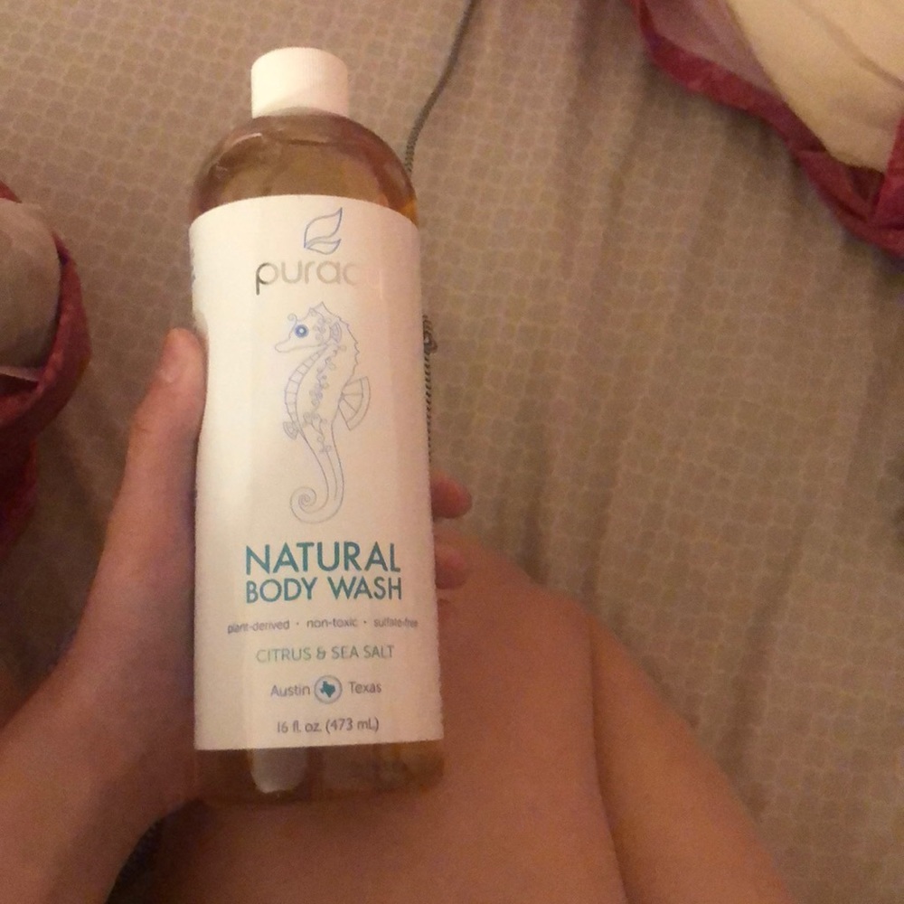 Natural body wash